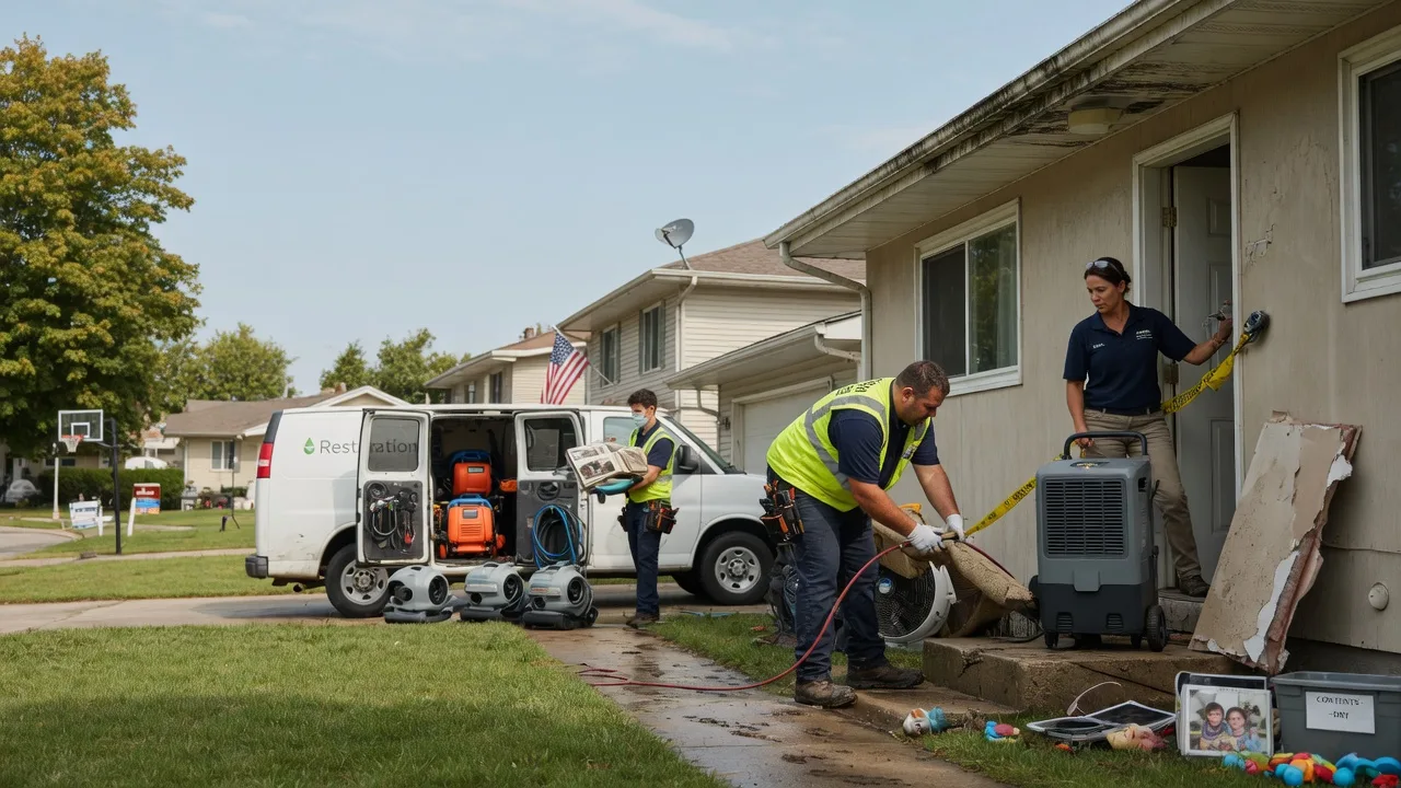 Water Damage Restoration in Revillo, SD near me